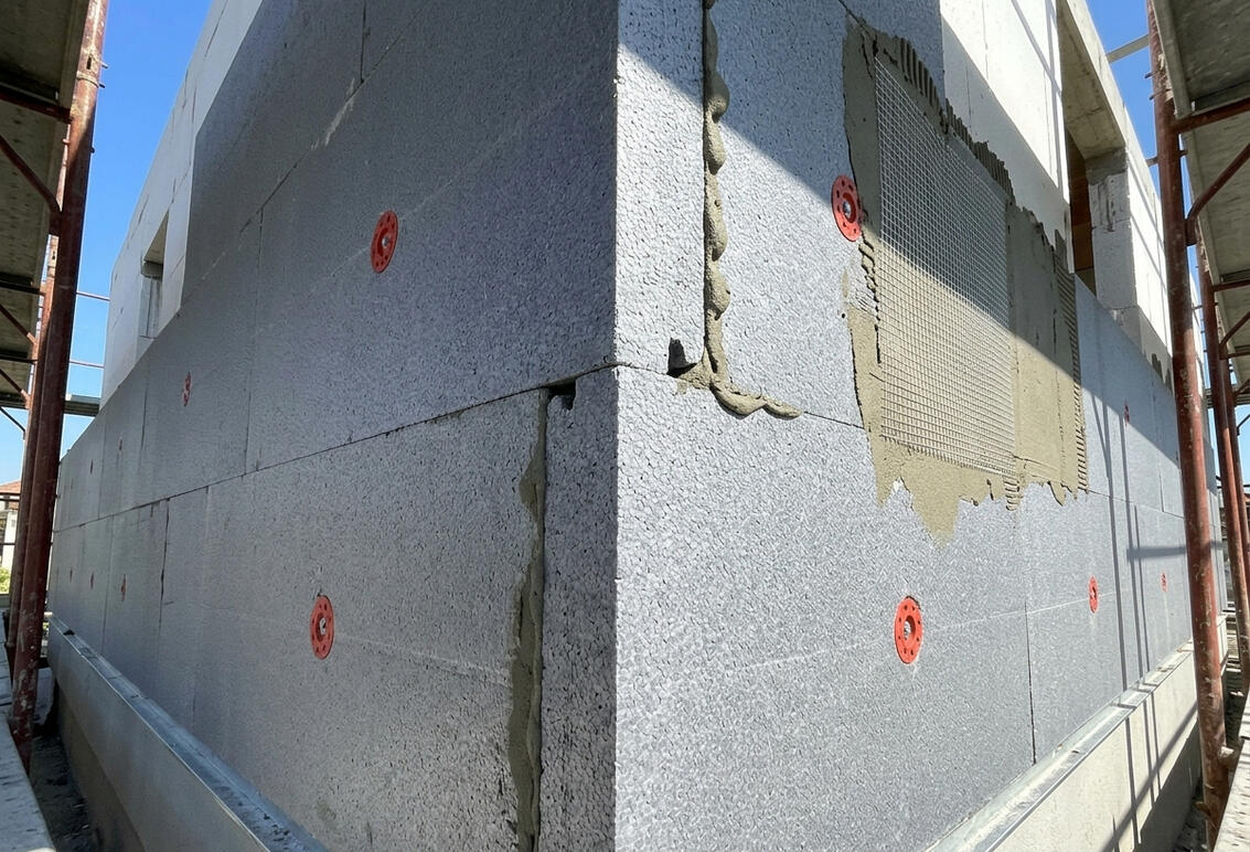 Cappotto termico — Dettaglio pannelli